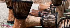 Djembe Moroccan drums African music_Source iStock amite
