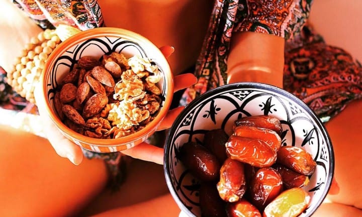 Fresh nuts and dates Marrakech_Source Amanda LaMagna Livaligned