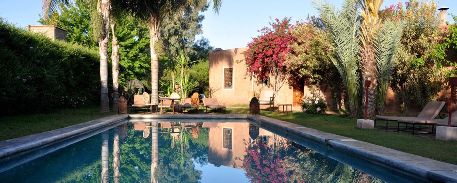 Garden Pool Marrakech La Ferme_Source LFB