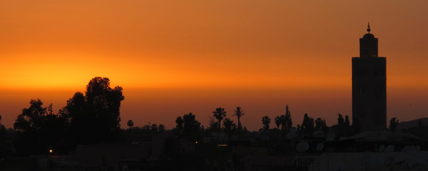 Koutoubia Mosque Marrakech sunset_Source NOSADE