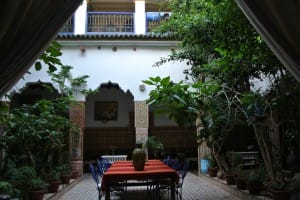 Morocco Riad Traditional Moroccan house with garden_Source NOSADE