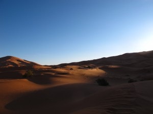 Morocco desert Sahara Erg Chebbi sunrise, Source NOSADE