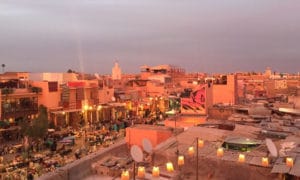 NOMAD Marrakech sunset view_Source NOSADE