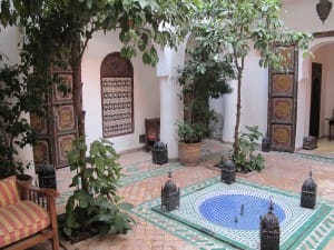 Riad Marrakech Morocco Traditional Morccan house_Source NOSADE