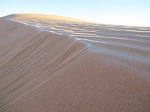 Sea of Sands Erg Chebbi Morocco Sahara Desert frost winter_Source NOSADE