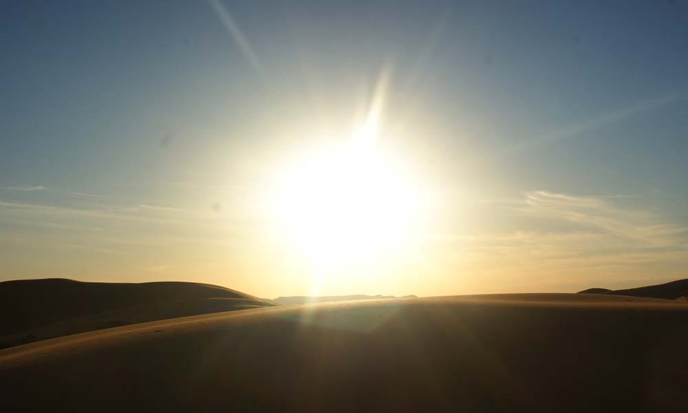 Sunset Morocco Desert_Source NOSADE