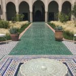 Yoga in green Marrakech Le Jardin Secret_Source NOSADE