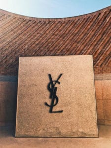 Impression from YSL Museum in Marrakech